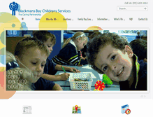 Tablet Screenshot of bbchildcare.org